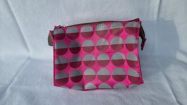 Necessaire Pink mit Punkten