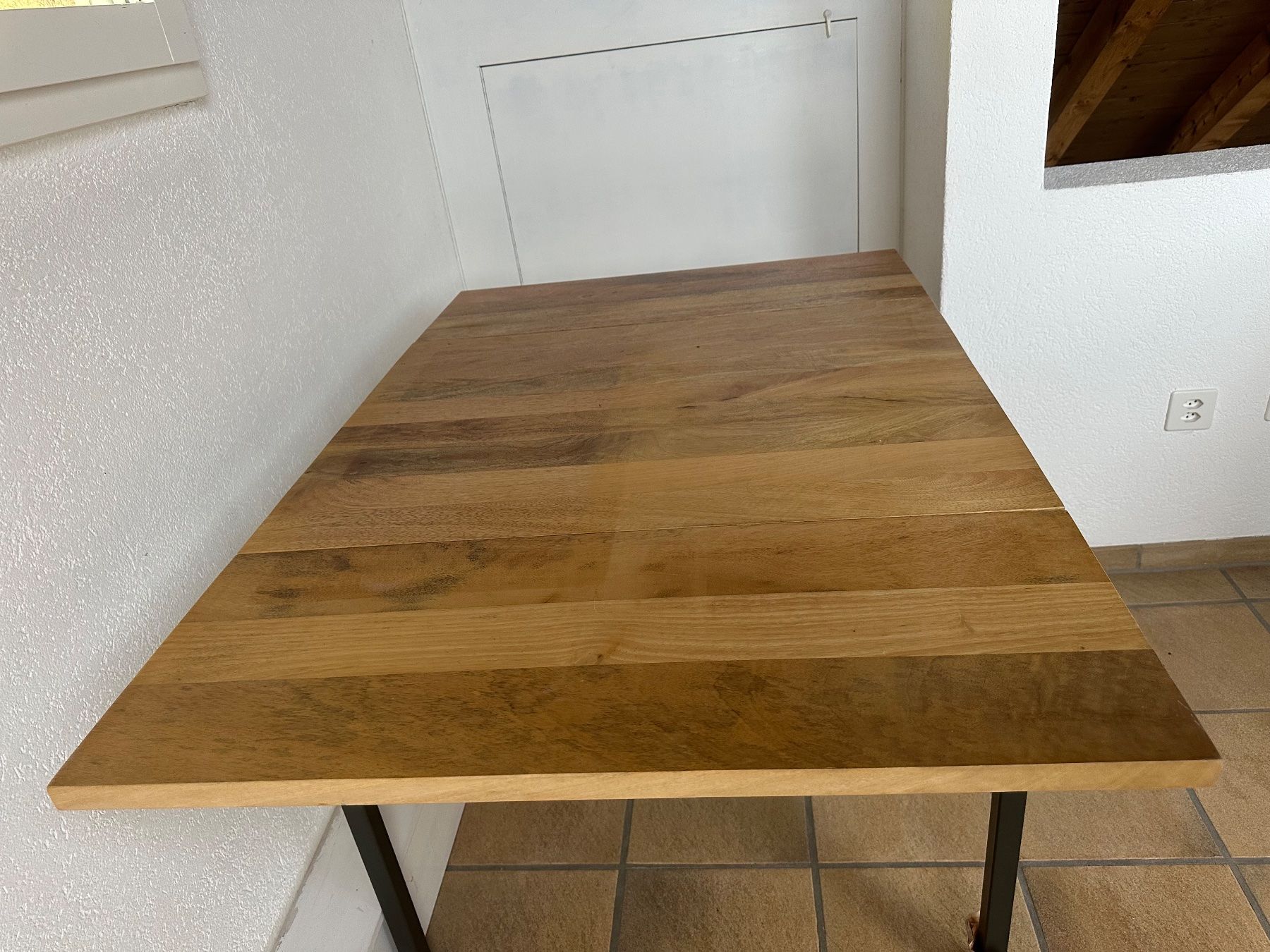 Tables: West Elm Box Frame Drop Leaf Extendable Table – D'occasion à Zürich par fik_7vyv 3