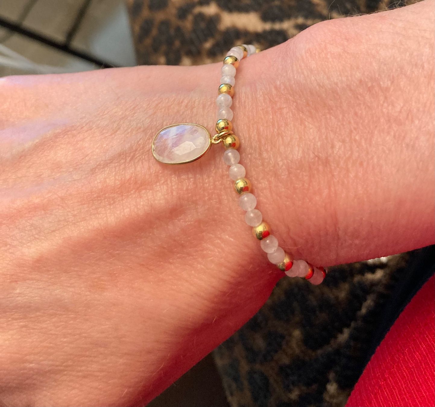 Olga Ribler Bracciali & Braccialetti: Armband aus Mondstein – Nuovo (secondo la descrizione) da Luzern venduto da MonikaS03 4