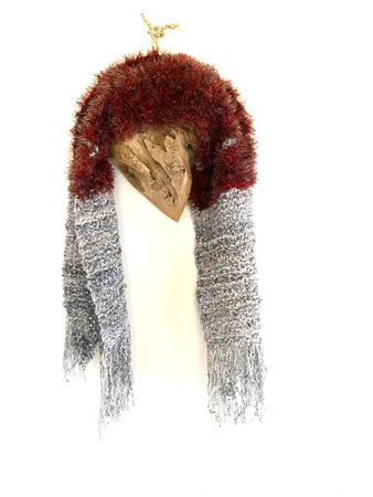 Handgestrickter Schal, Unikat