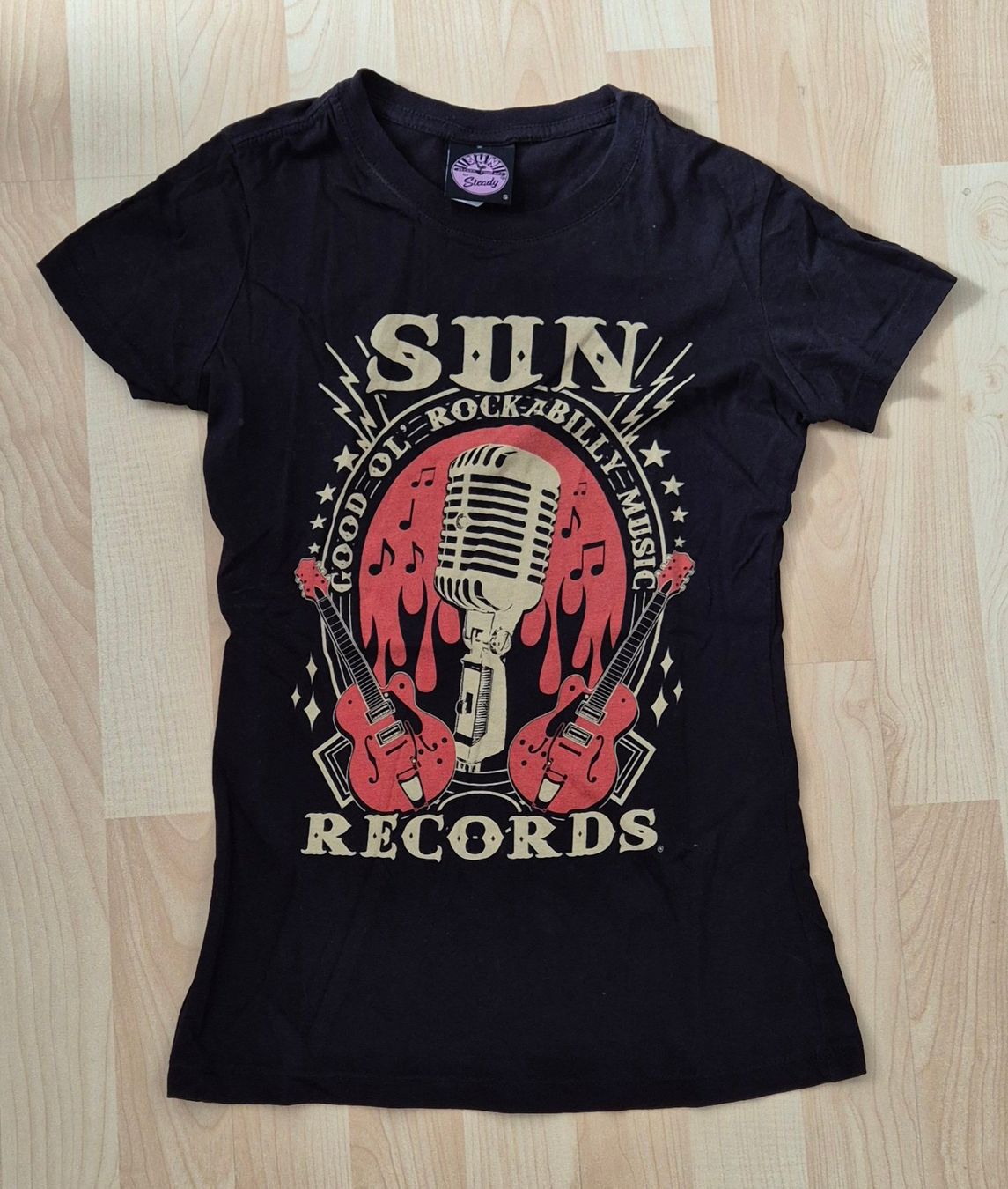 T-shirt: Rockabilly-Shirt-Elvis-Sun records-S – Usato da Rheinfelden venduto da Pit666