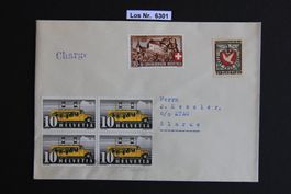 CH Brief nicht entwertet 1939                       Los 6301