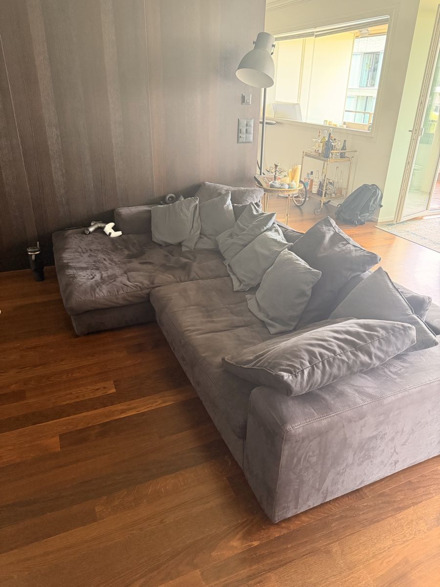 Sofas: Corner Sofa dark grey  – D'occasion à Zürich par nol_hrr2 1