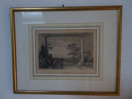 Stich "Der Bodensee", Arenenberg