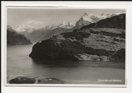AK ca 1940 Urnersee und Seelisberg