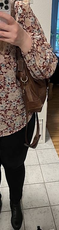 Borse da donna: Coach Schultertasche, dunkelbraun – Usato da Zürich venduto da Zebra_20 4