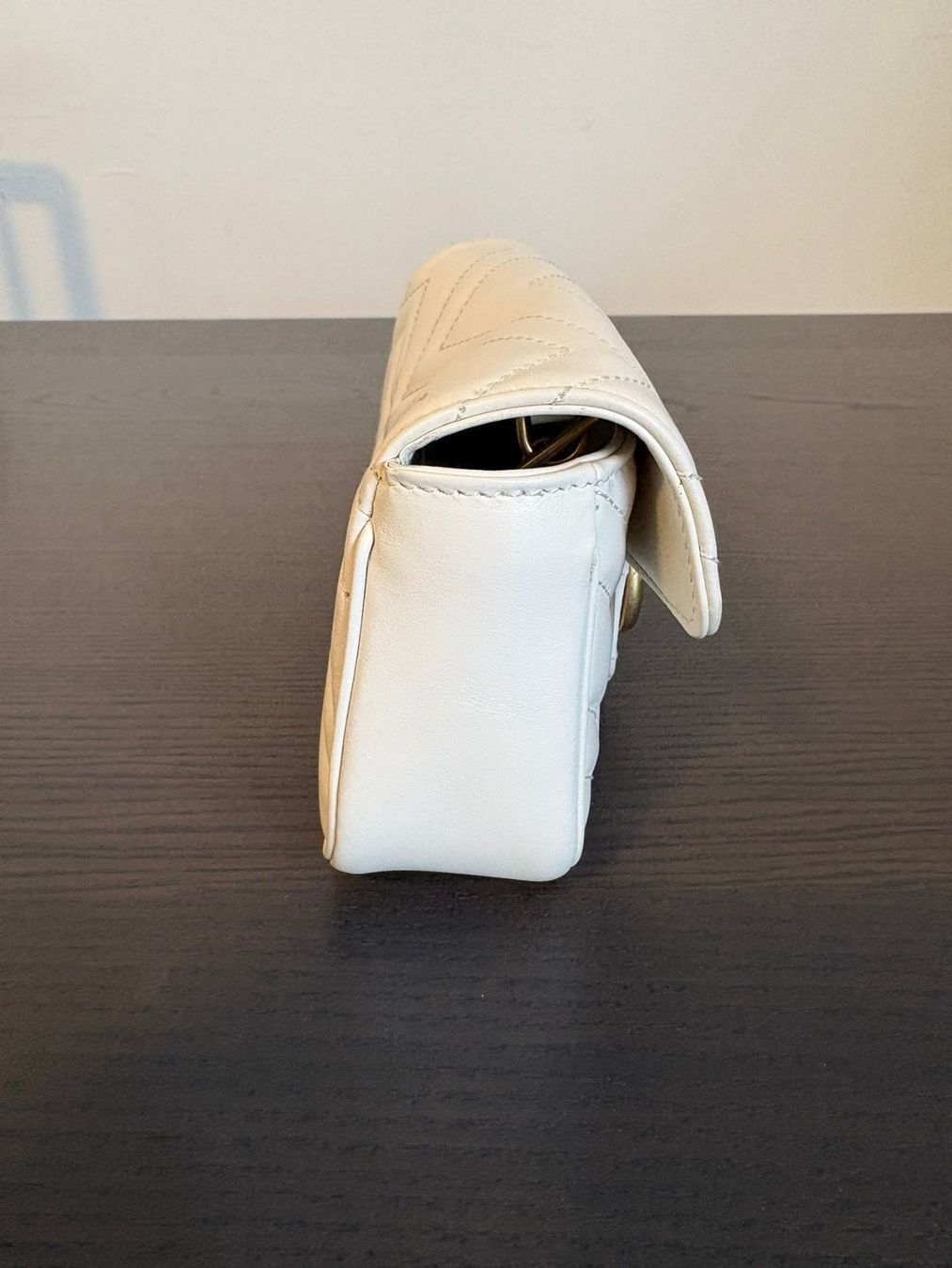 Gucci Taschen für Damen: GG Marmont Mini Schultertasche aus Leder – Neu (gemäss Beschreibung) aus Rorschach von Spektar 3