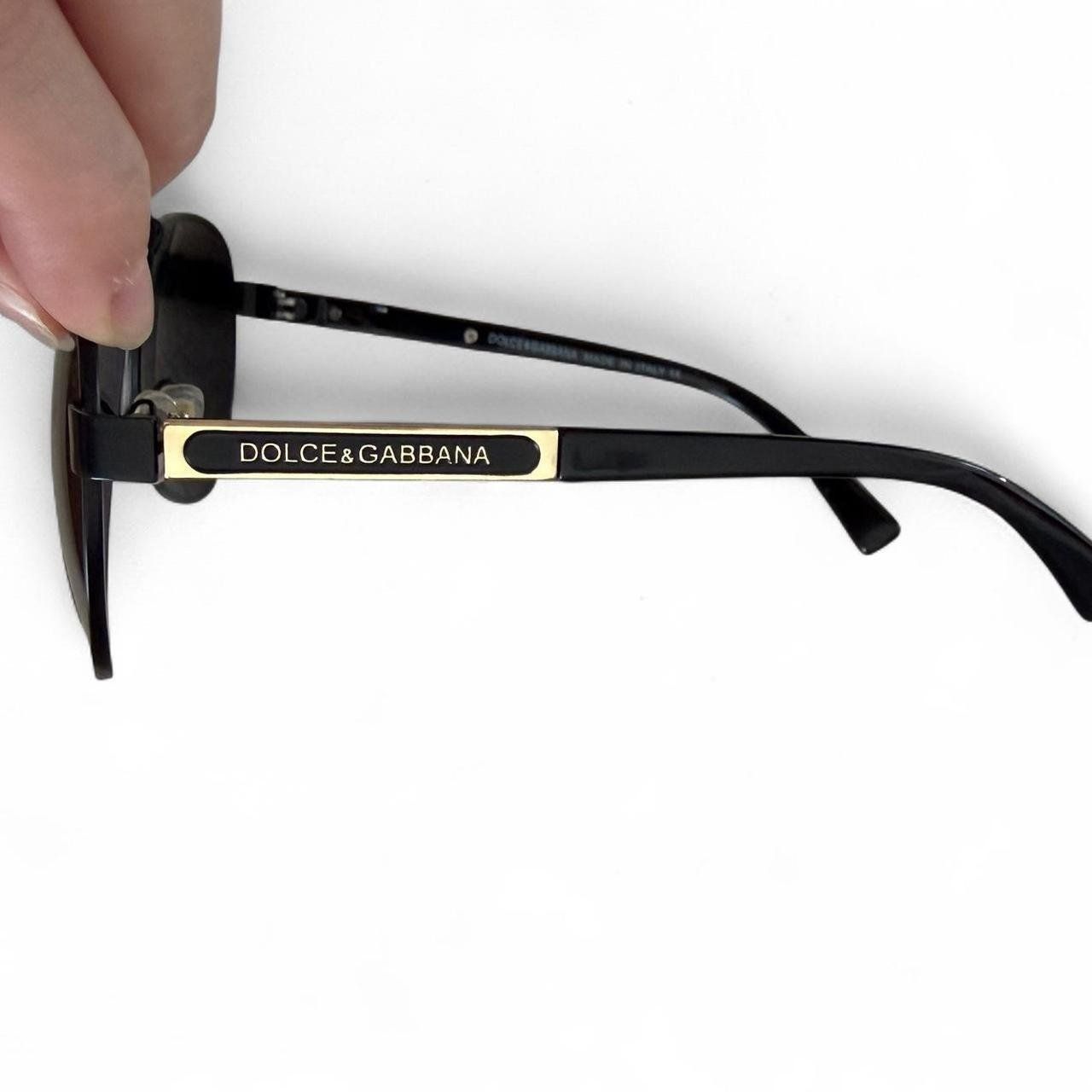 Brillen & Gläser: Dolce & Gabbana Men's Black and Silver Sunglasses – Neu (gemäss Beschreibung) aus Zürich von onlyifashion 1