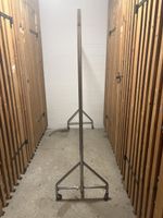Kleiderständer Metall Rollbar mit Masseinteilung 175cm