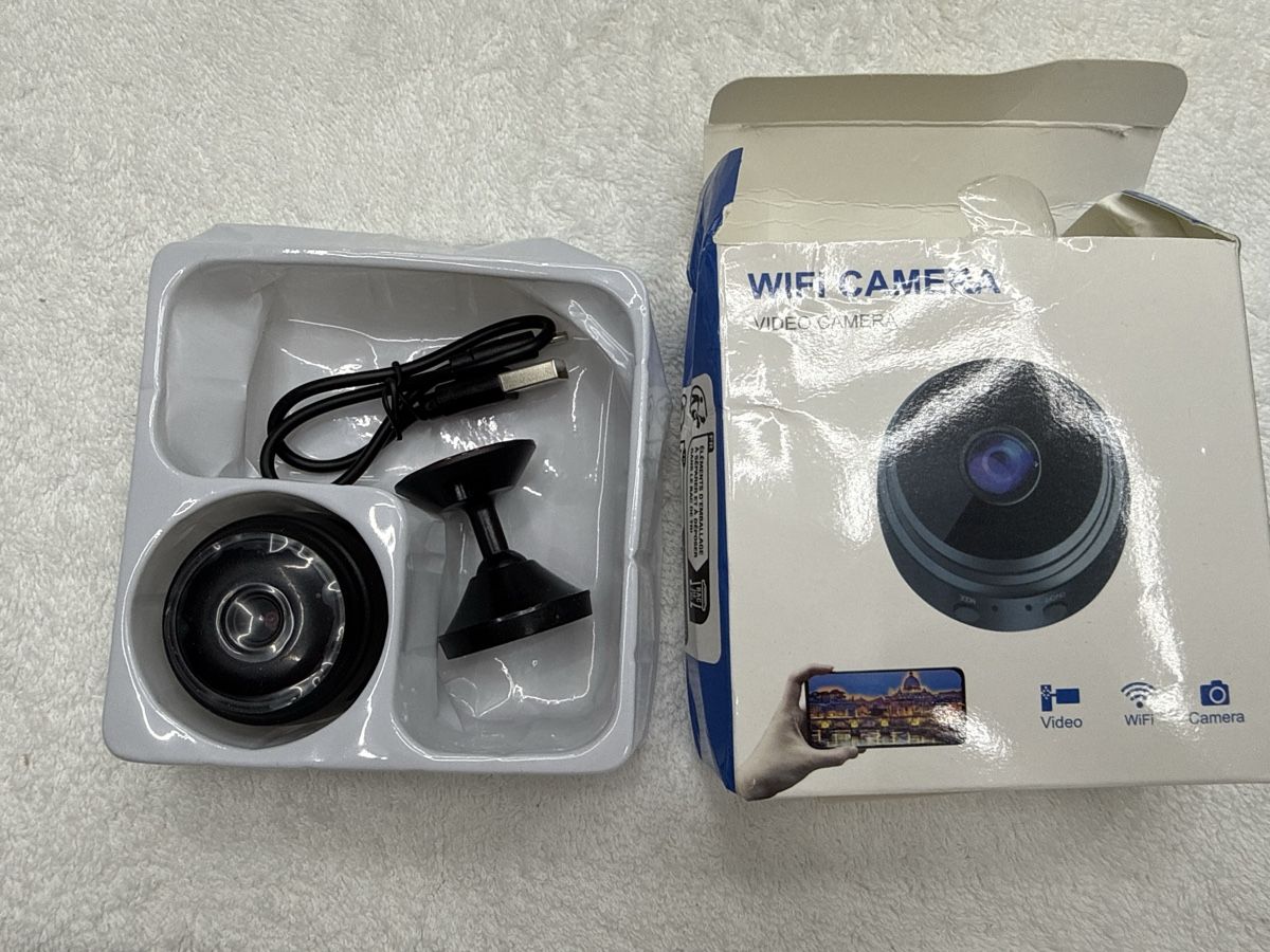 Videocamere: Mini caméra espion WiFi HD - Ne manquez rien! – Nuovo e nell'imballaggio originale da Chenens venduto da anasantos90