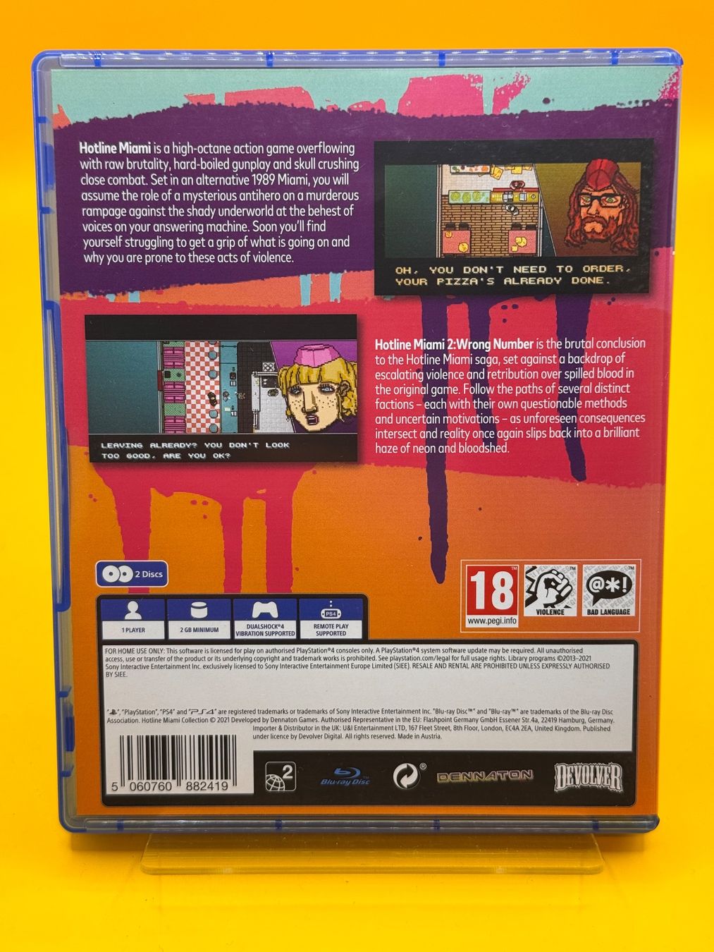 Sony Giochi: Hotline Miami Collection - PS4 – Usato da Oberwil b. Zug venduto da silver2024 1