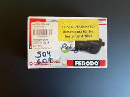 FERODO Bremsbeläge FDB71 – Peugeot 504 / 604 / 505 Neu