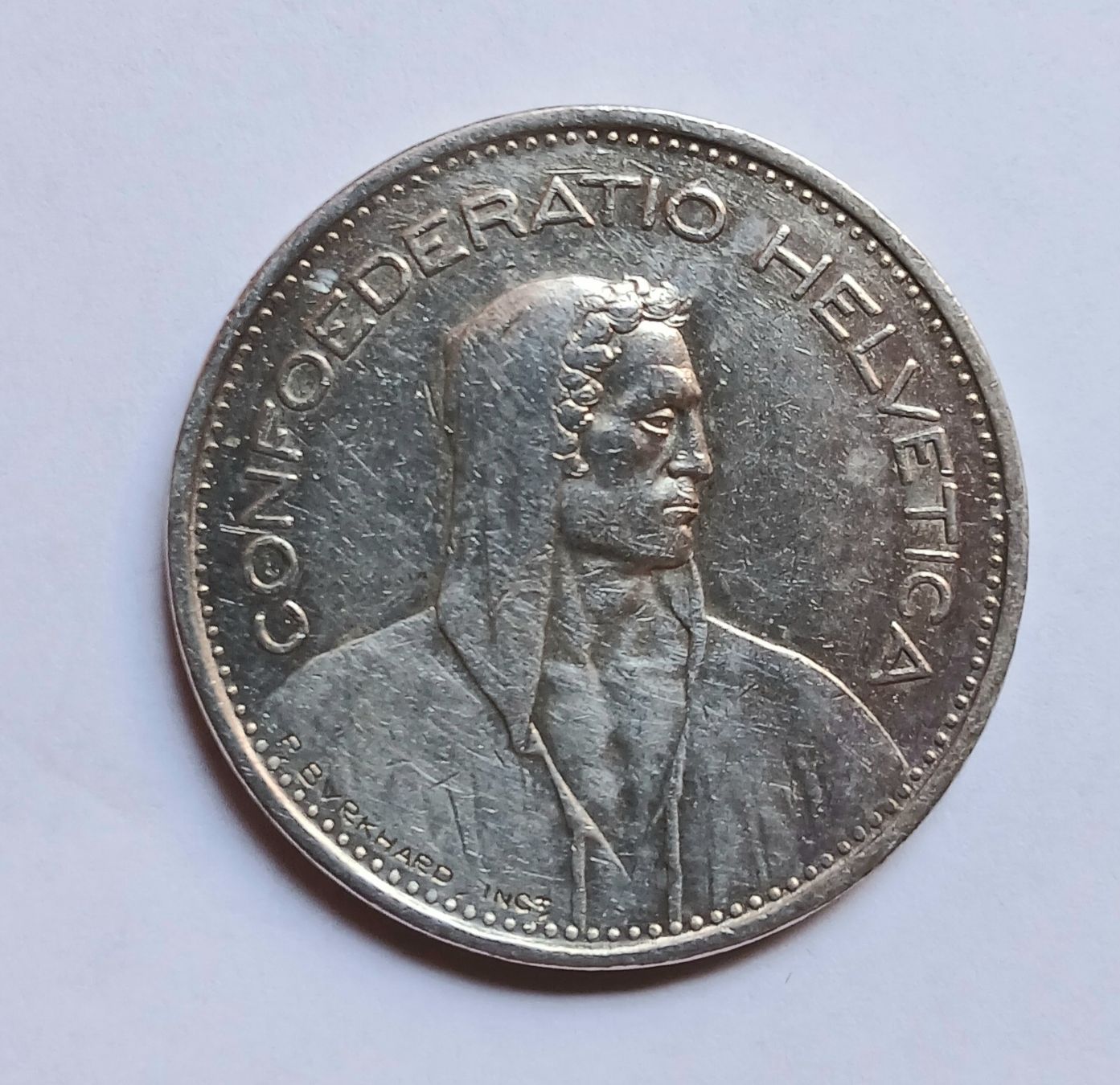 Toutes les monnaies: 5 fr argent 1949 – D'occasion à Sciernes-d'Albeuve par Dojo004 1