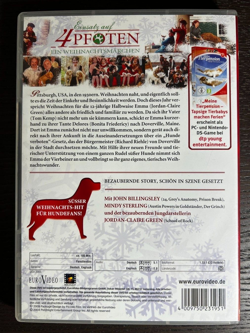 Alle DVDs: Einsatz auf 4 Pfoten - Ein Weihnachtsmärchen – Gebraucht aus Zürich von FilmFreunde 1