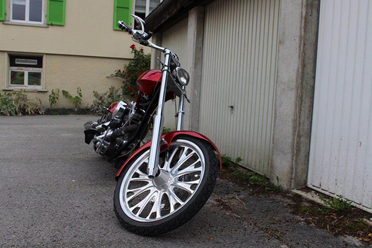 Cruisers: Chopper Harley softail big bear sled – D'occasion à La Chaux-de-Fonds par har_h7mq 2