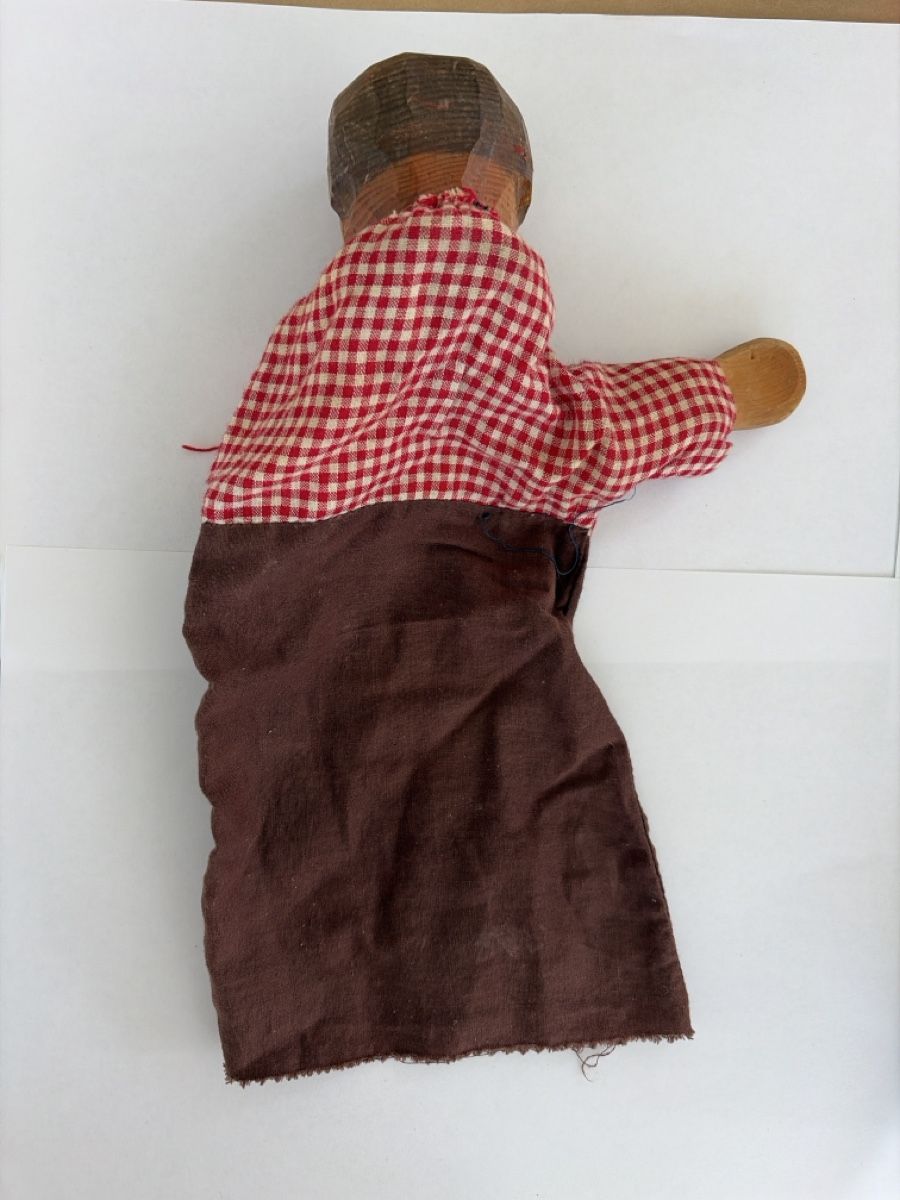 Bambole: Marionnette avec tête sculptée en bois – Usato da Echallens venduto da leo_dk2d 1