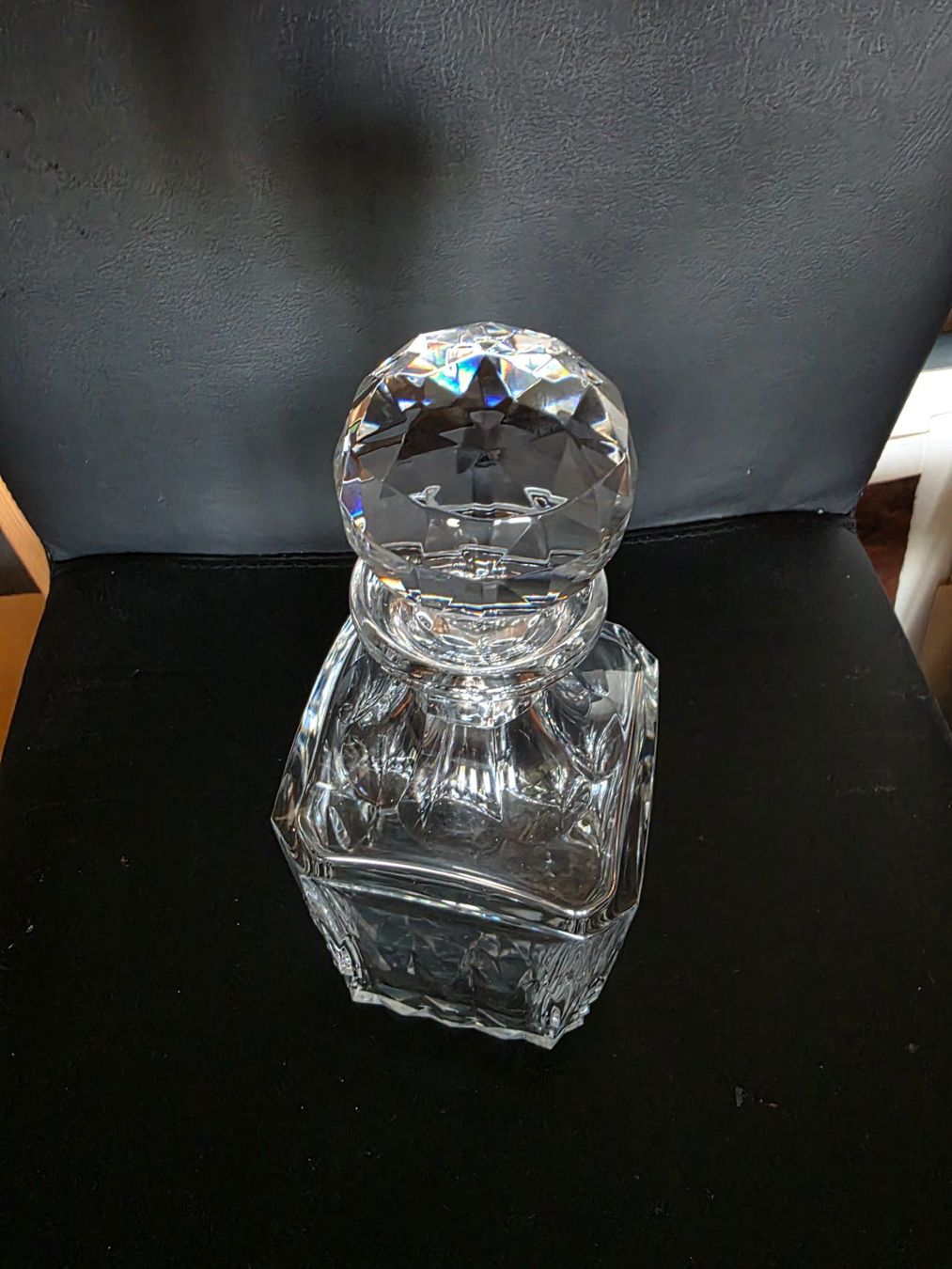 Carafes: schwerer Kristall Glas Karaffe Whiskey Dekanter – D'occasion à Walterswil BE par Lonitti 4