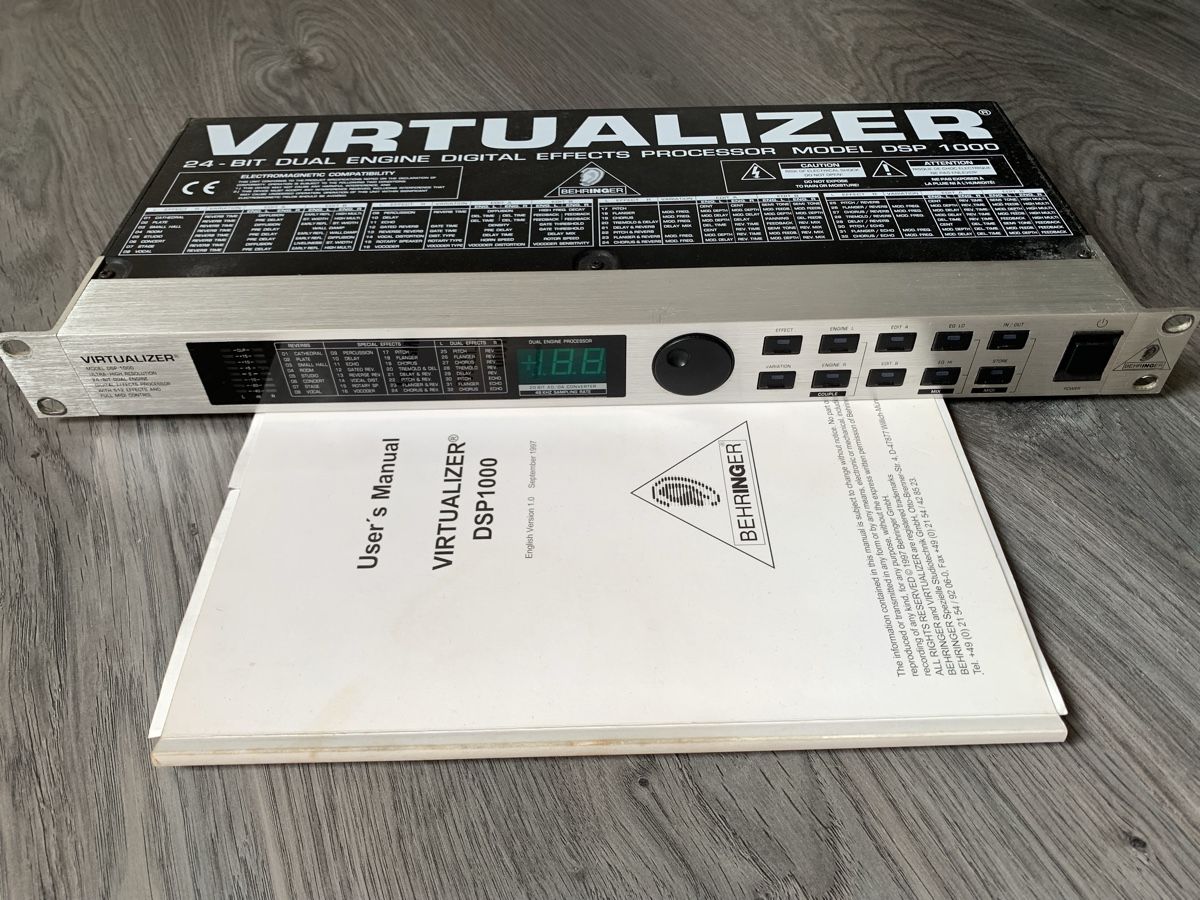 Behringer Strumenti musicali: Behringer virtualizer dsp1000 – Usato da LONAY venduto da Luz8