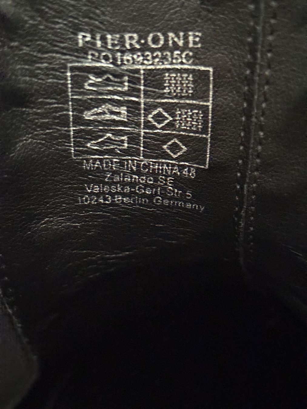 Chaussures hommes: Boots Pier One schwarz Grösse 48 – D'occasion à Reiden par verjaques 5