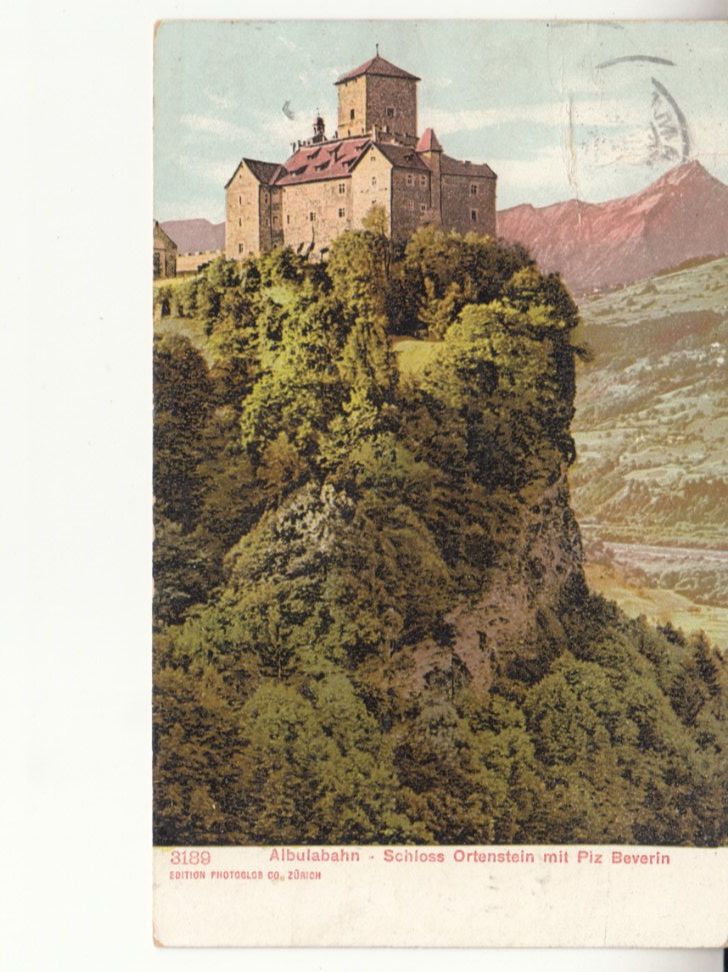 Cartes postales: Ortenstein 1907 – D'occasion à Bürglen TG par StampGraf