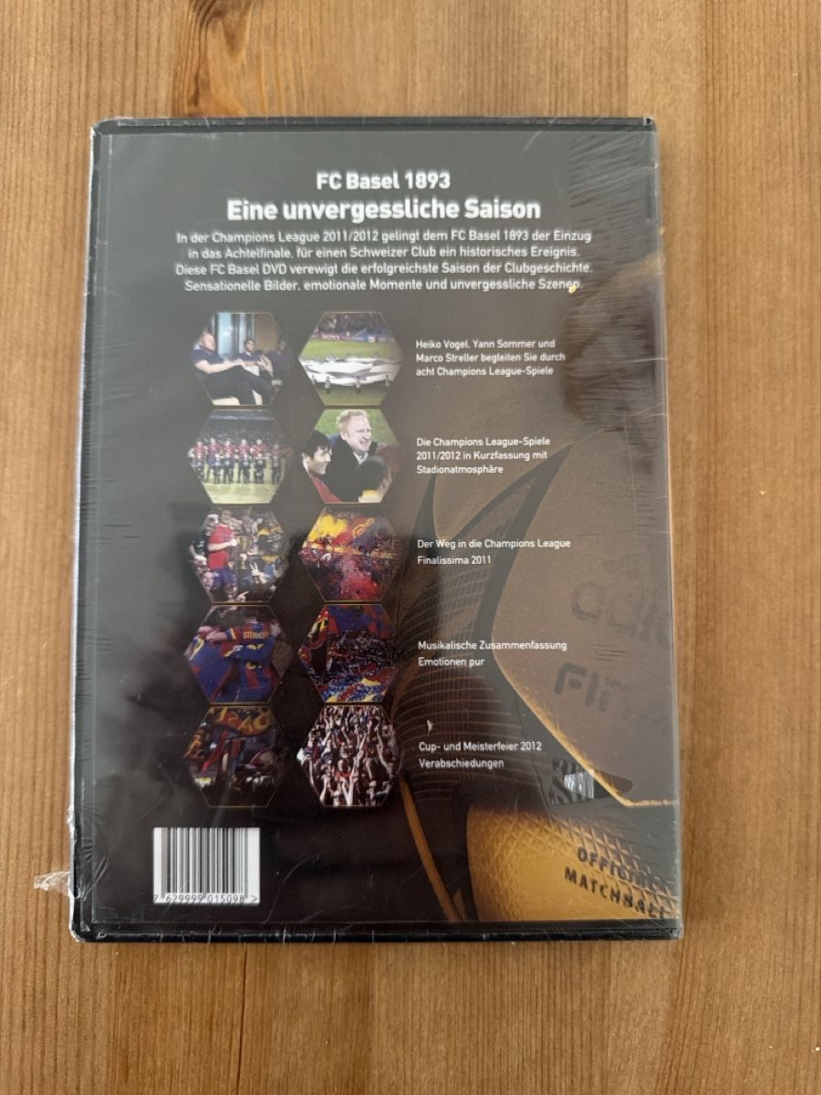 Tutti i DVDs: FC Basel 1893 Champions League DVD 2011/2012 – Nuovo e nell'imballaggio originale da Gelterkinden venduto da LPKAL 1