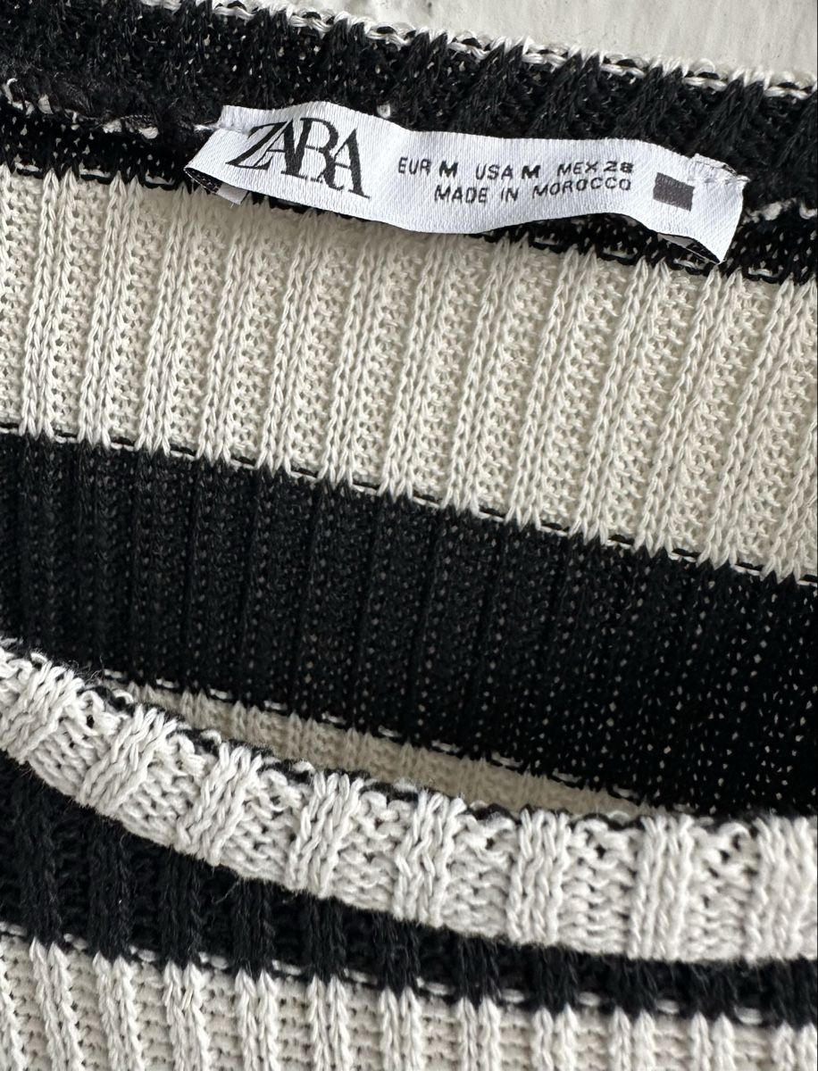 Zara Maglioni & Felpe: ZARA Strickpullover gestreift / Gr. M – Usato da Bern venduto da Fraeuleinhonig 1