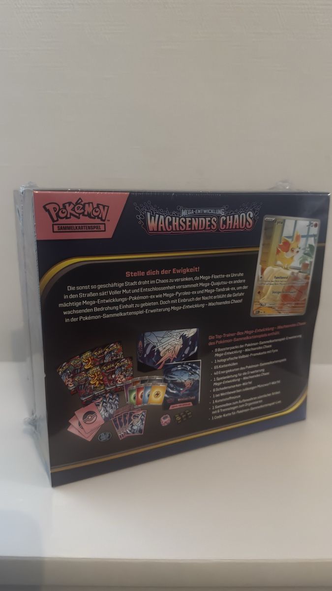 Pokémon Sammelbilder & Trading cards: ETB Wachsendes Chaos - DE – Neu und originalverpackt aus Glattpark(Opfikon) von rom_rhy8