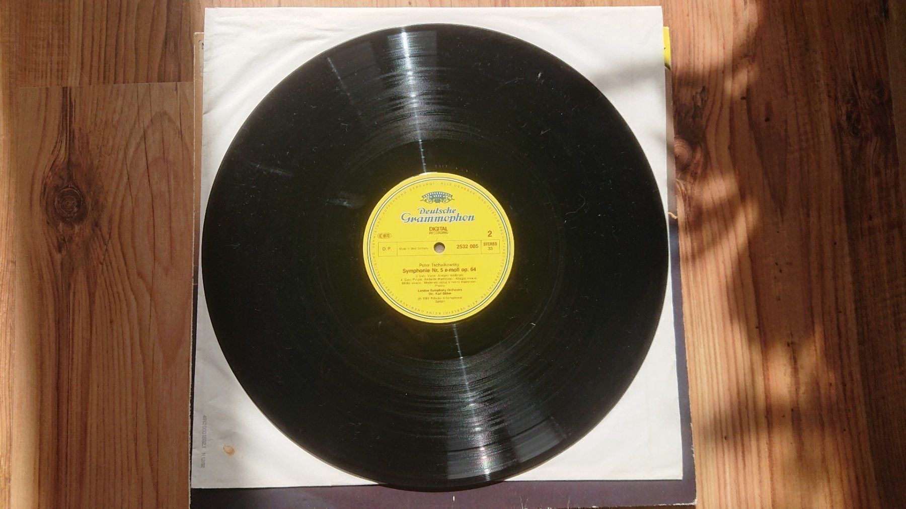 Schallplatten: LP Peter Tschaikowsky Symphonie No.5 – Gebraucht aus Gelterkinden von martinom 2