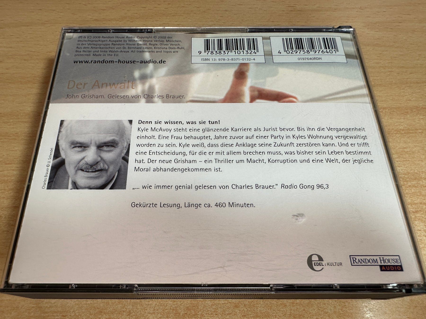 Hörbücher: Der Anwalt von John Grisham - 6 CD – Gebraucht aus Rikon im Tösstal von Alpenmutz 1