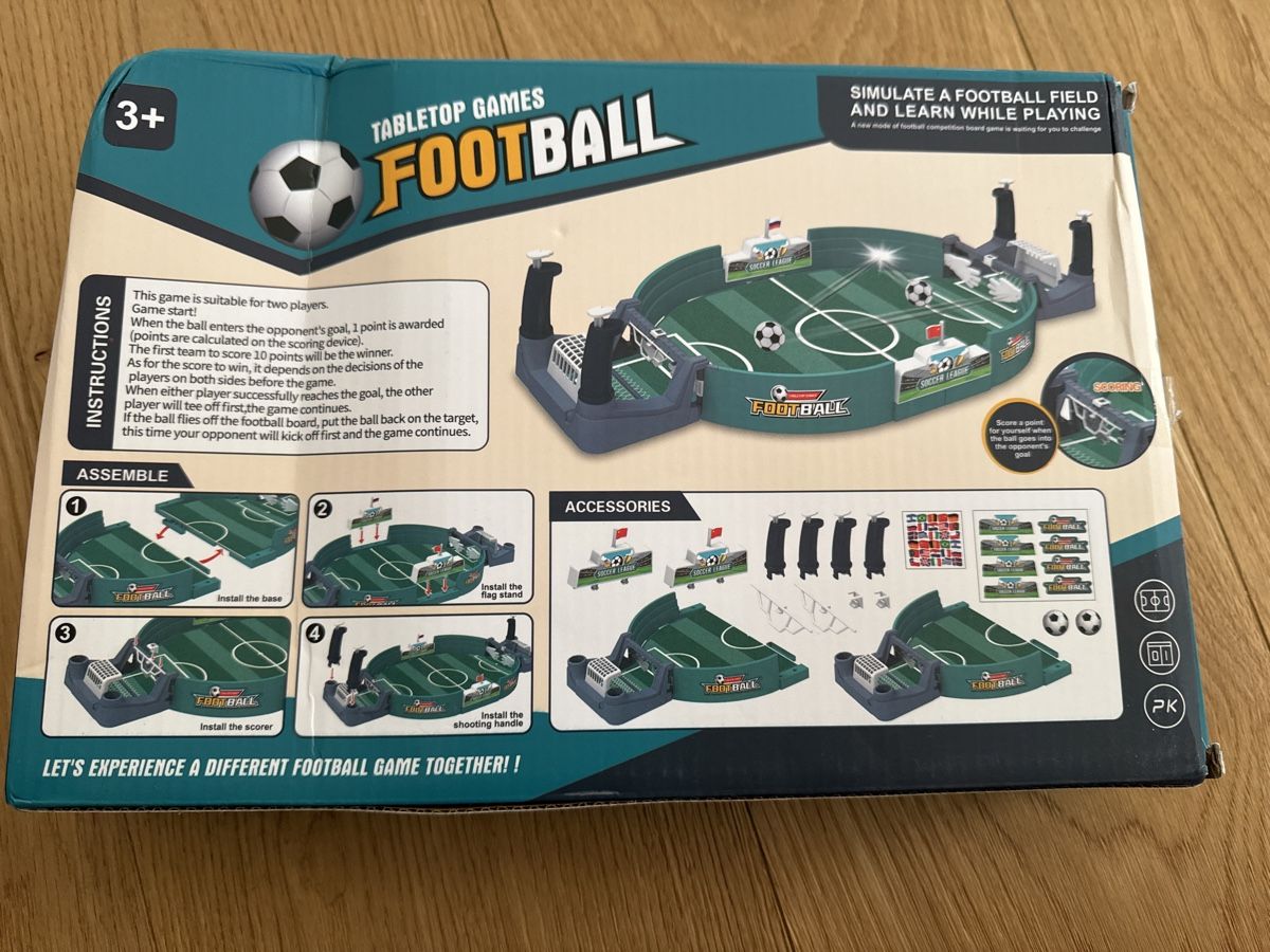 Giochi: Tischfussball Spiel – Nuovo (secondo la descrizione) da Raron venduto da cathy123 1