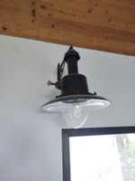 2x Laternen Lampe Metall 230VAC Providus Torino Italy