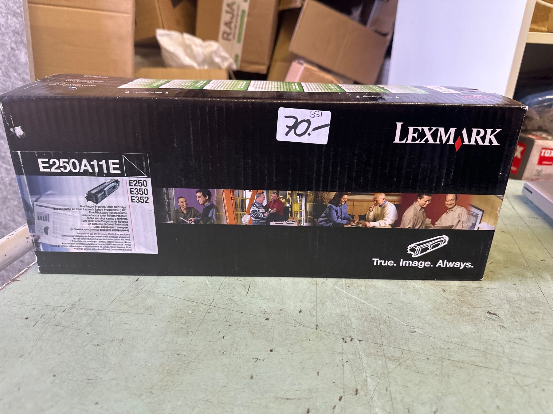 Lexmark Druckerpatronen & Toner: neuer Lexmark E250A11E Toner schwarz, original – Neu und originalverpackt aus Necker von liq24 2
