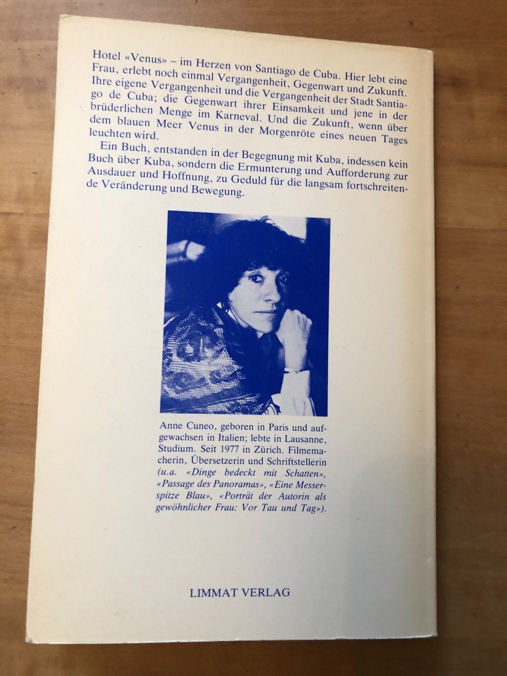 Libri: Anne Cuneo: Hotel Venus – Usato da Zürich venduto da allp 9