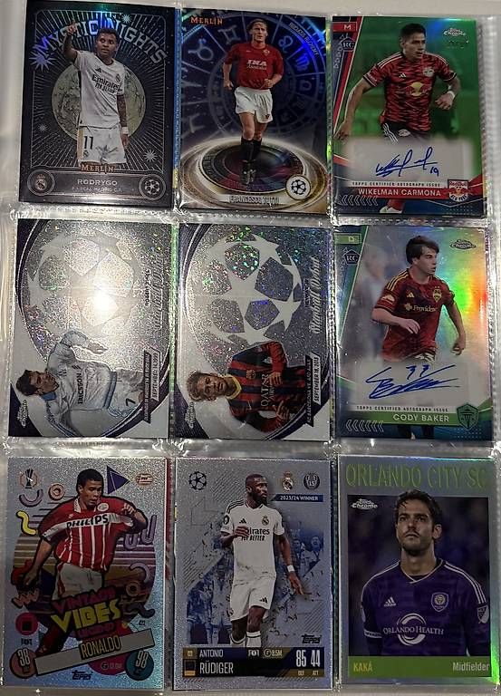 Carte collezionabili: Topps Chrome, Merlin, MLS, Cards Set. Auto & Nr. – Usato da Gränichen venduto da S.Conte