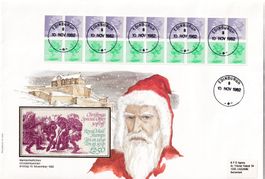 FDC England mit Markenheftchen  1982