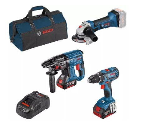 AkkuMaschinenSets BOSCH 3Tool Kit 18V Kaufen auf Ricardo