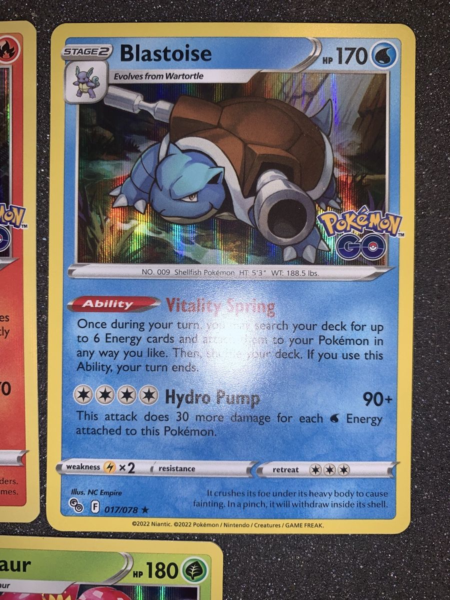 Pokémon Sammelbilder & Trading cards: Ab 1.- Charizard Blastoise Venusaur Go Set – Gebraucht aus Bironico von ars_z6lb 2