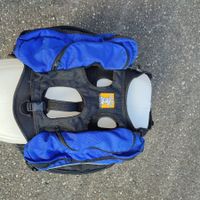 Ruffwear Palisades Hunderucksack + Geschirr M