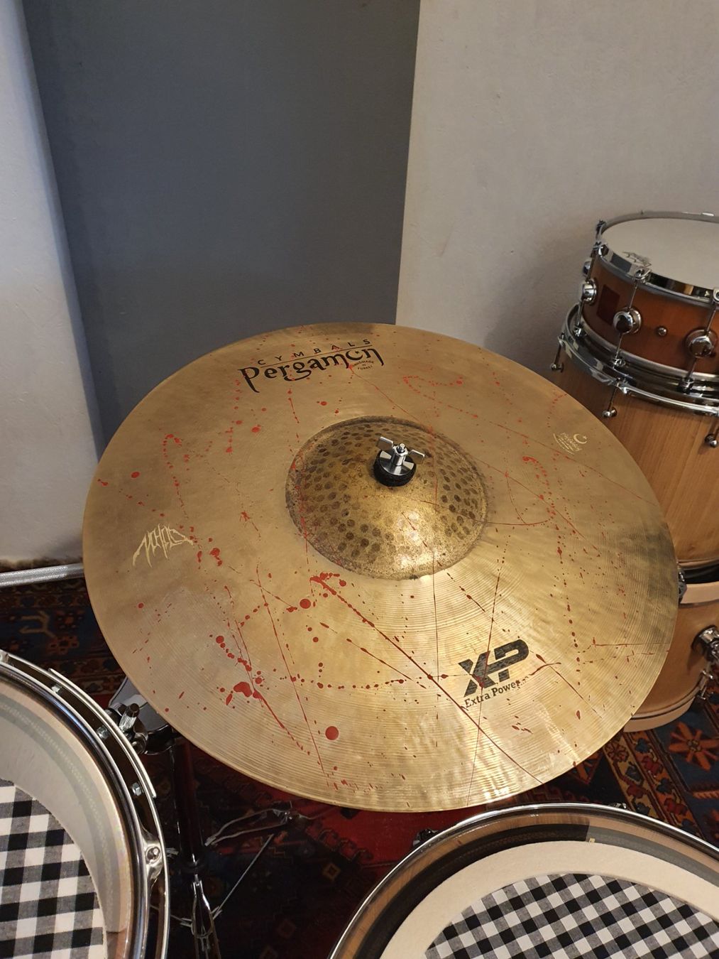 Strumenti musicali: Pergamon Ride 21" EXTRA POWER – Usato da Zufikon venduto da Resonance-Drums 1
