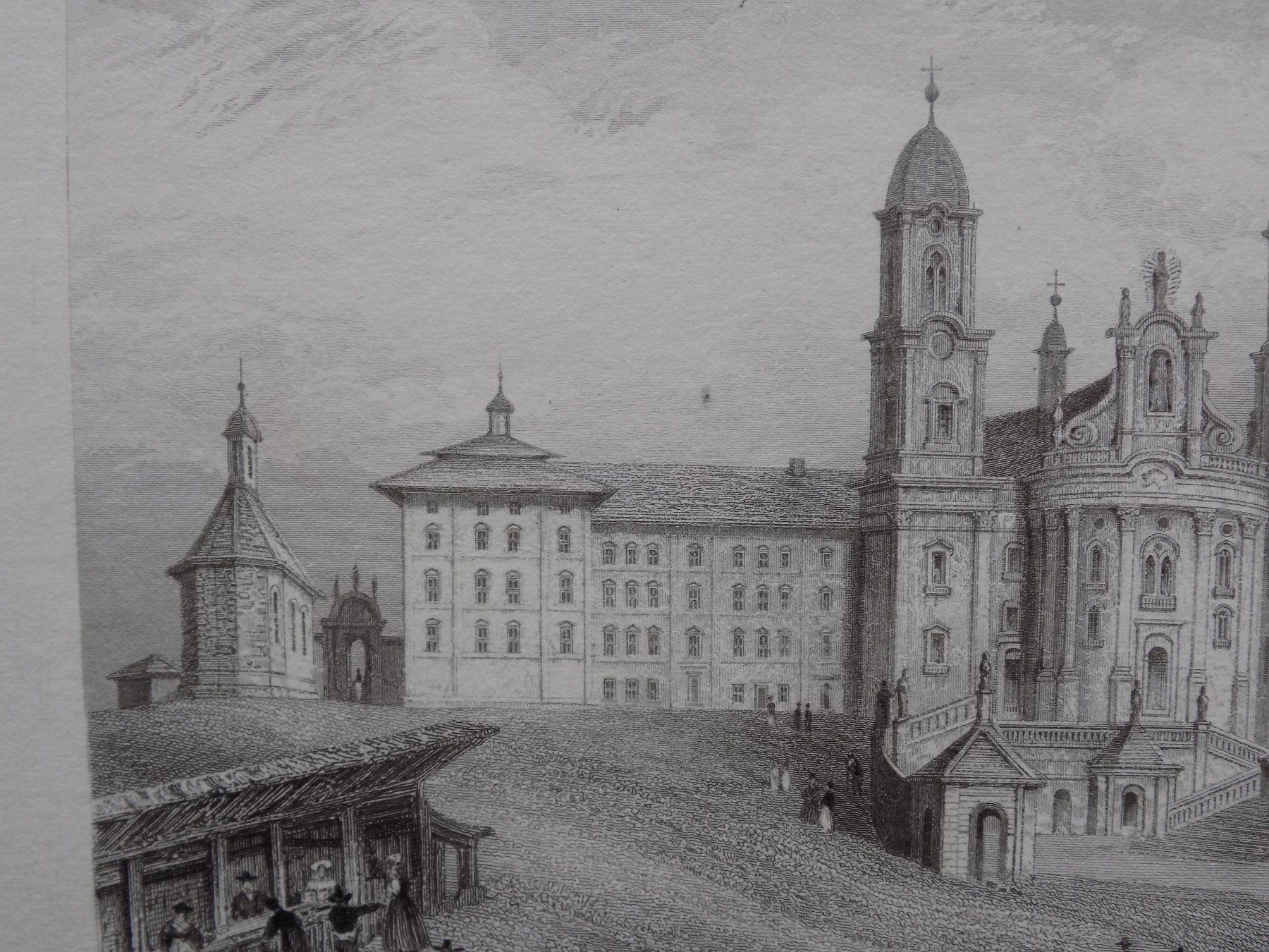 Incisioni: The abbey of Einsiedeln – Usato da Risch venduto da Rischli15 7