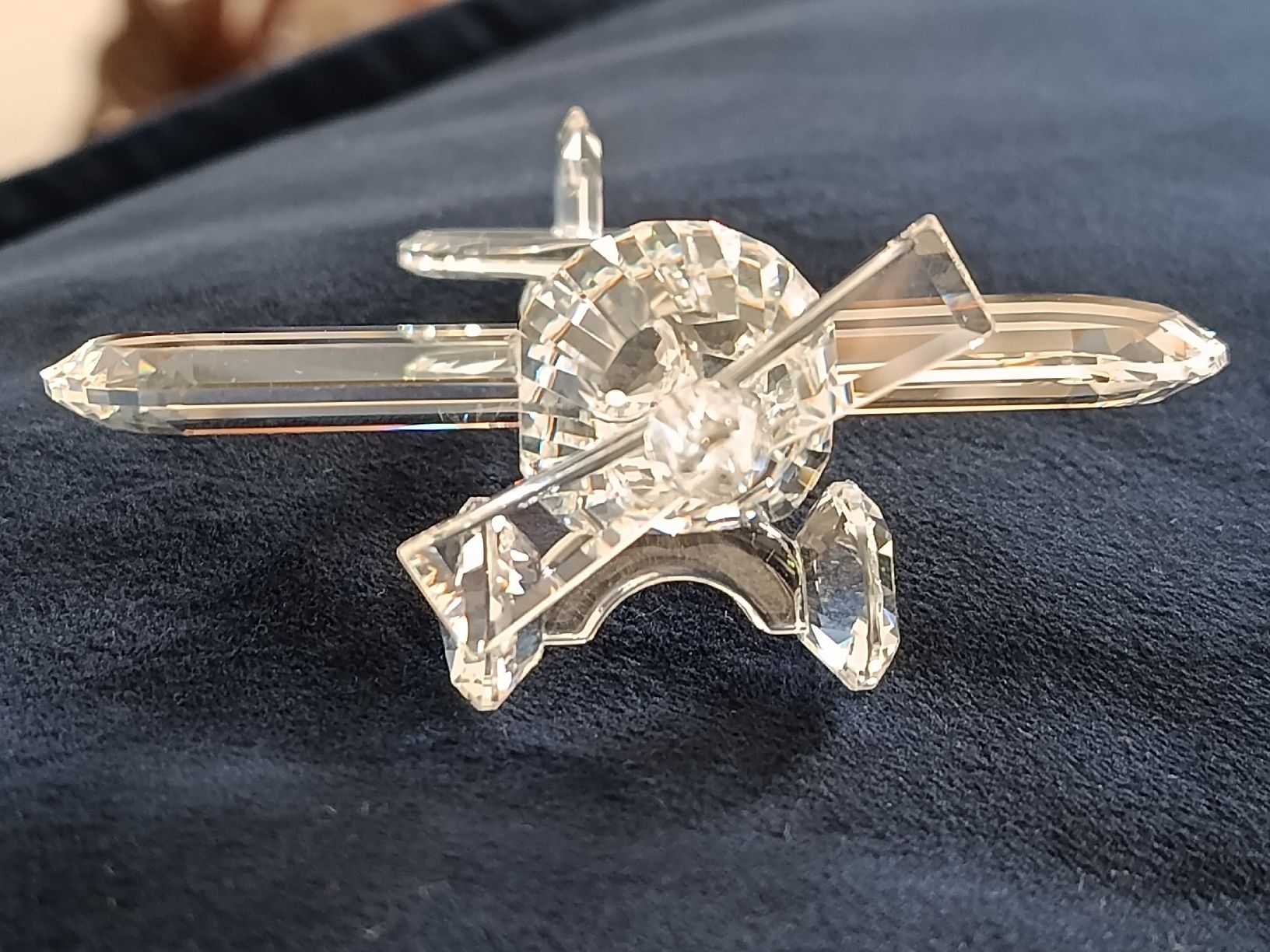 Swarovski Statuette: Swarovski Propeller Flugzeug – Usato da Sevelen venduto da ronja666 7