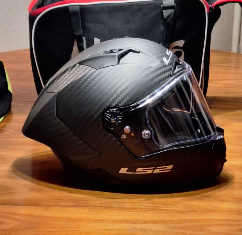 LS2 Thunder aero gp Karbon Gr. L ungefahren, Top zustand 2
