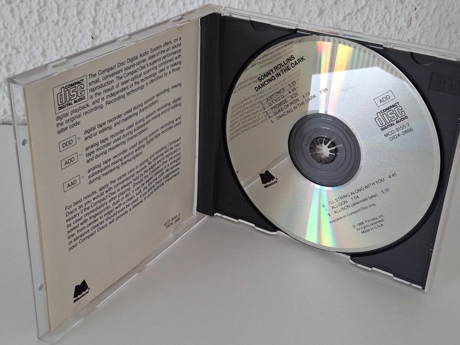 CD: CD Sonny Rollins - Dancing In The Dark – Usato da Aarberg venduto da Jackup1 2