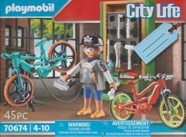 PLAYMOBIL CITY LIFE 70674 NEGOZIO E- BIKE  New