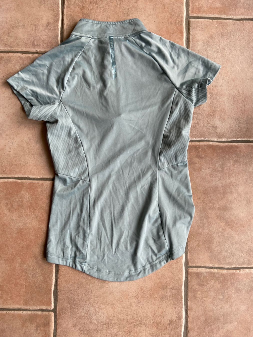 Felix Bühler T-shirt: Felix Bühler,  ZIP Reitfunktionsshirt mint – Usato da Wettswil venduto da alaskabaer 1