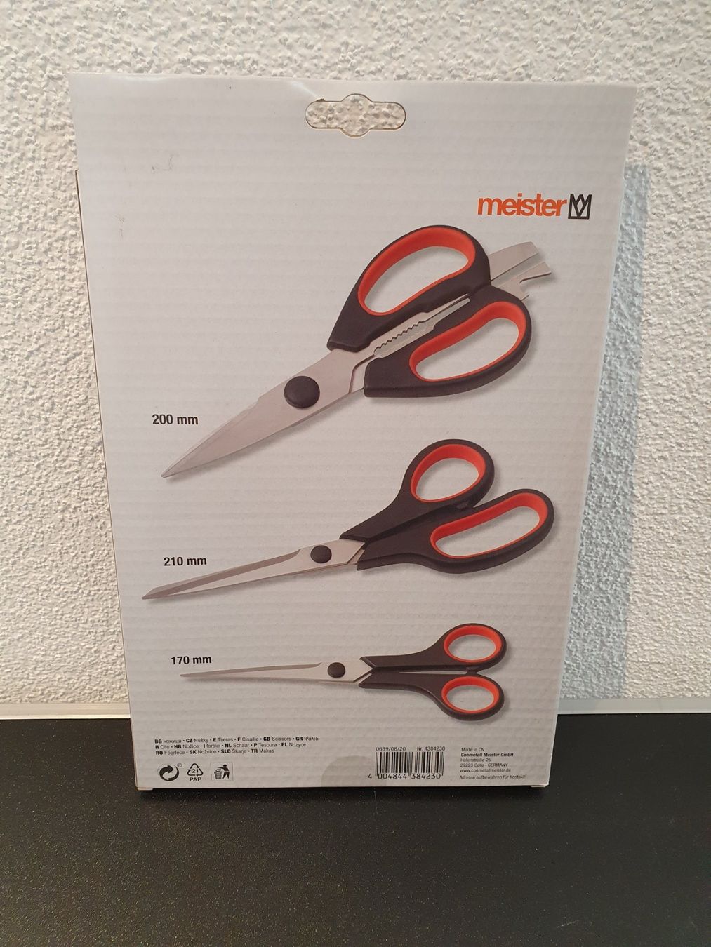 Tutti gli attrezzi: Neu - meister - Scheren - Set - 3-teilig – Nuovo e nell'imballaggio originale da Dagmersellen venduto da Jarsetz_Restposten 1