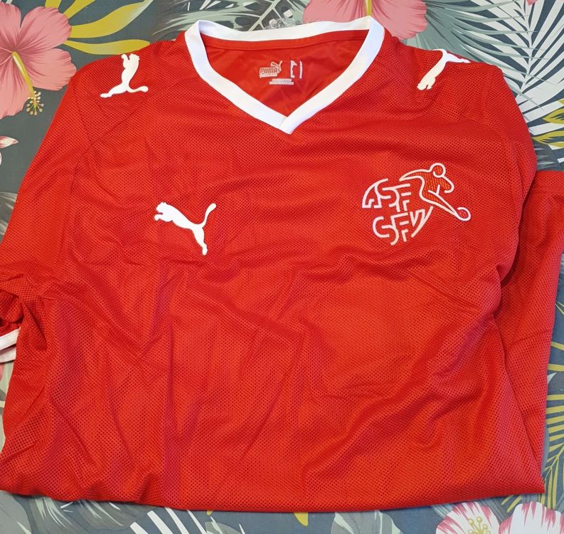 Maillot de foot Suisse euro 2021 exterieur blanc