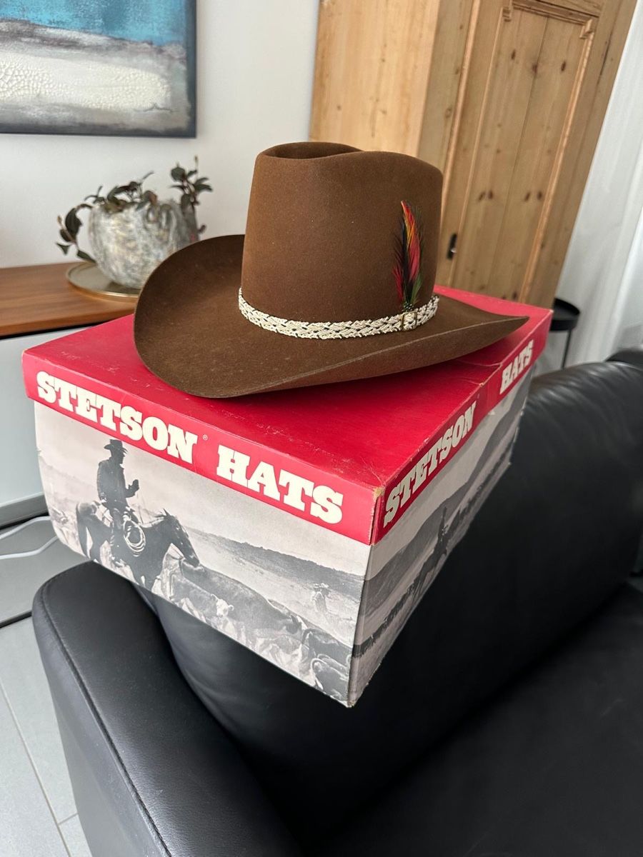 Stetson Copricapi, berretti & cappellini: Stetson Hut "Vaquero" Gr. 6 1/2 mit Box – Nuovo (secondo la descrizione) da Lufingen venduto da Hafula 1