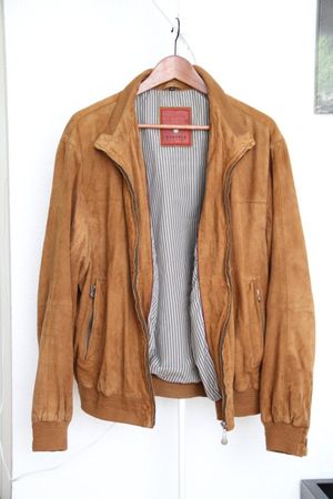 Lederjacke Ziegenleder Marke Trapper gut erhalten