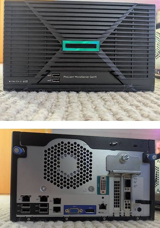 Hewlett Packard Server: HPE ProLiant MicroServer Gen11 - Top Zustand – Gebraucht aus Wangs von bru_8k8r